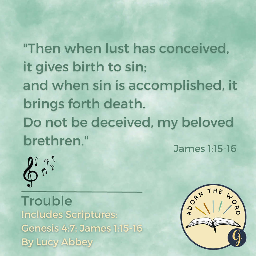 Trouble Quote Square